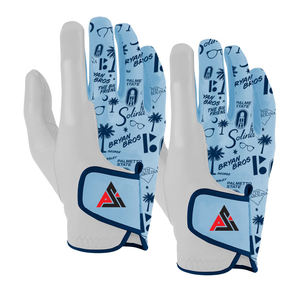 Gants de golf en cuir d'agneau personnalisables de qualité supérieure pour hommes et femmes, équipement de sport respirant avec logo personnalisé - Product Image 1