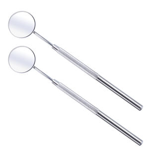 Miroir buccal dentaire personnalisé avec logo, manivelle manuelle, à vendre - Product Image 4