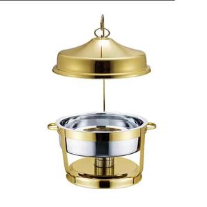 Recipiente para Buffet Rectangular de Acero Inoxidable Dorado de Lujo, Antiadherente, Aislado, Ecológico, Duradero, Apto para Horno y Lavavajillas - Product Image 6