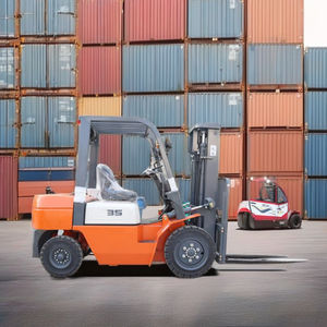 מלגזה חשמלית מוצקה בעלת שלושה גלגלים, מנוע 48, 0.6 טון, הנעה כפולה, חדשה, בעלת תו תקן CE - Product Image 5