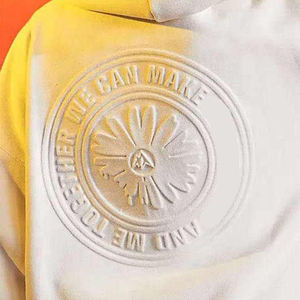 OEM 2026 Fashion & Street Wear 3D Embossed Custom Unisex Hoodies Cotton <b>Fleece</b> Heavy Weight Wholesale Embossed Hoodies For <b>Men</b> - Product Image 4