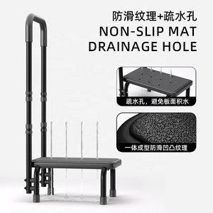 Taburete de pie lateral <span class=keywords><strong>para</strong></span> <span class=keywords><strong>cama</strong></span> de asistencia ajustable, pasamanos <span class=keywords><strong>para</strong></span> <span class=keywords><strong>adultos</strong></span> mayores, camas altas, rieles, Panel hecho a mano, <span class=keywords><strong>cama</strong></span> <span class=keywords><strong>para</strong></span> discapacitados <span class=keywords><strong>para</strong></span> personas mayores - Product Image 5