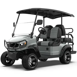廉价中国电动高尔夫球车出售4座锂72v电池定制迷你机器人俱乐部高尔夫球车价格及更多