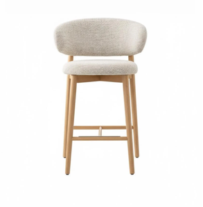 Taburete de Bar de Cuero Genuino Metropolis de Lujo con Estructura de Acero Negro/Bronceado, Diseño Industrial Moderno para Loft, Premium para Hogar, Bar o Comedor - Product Image 6