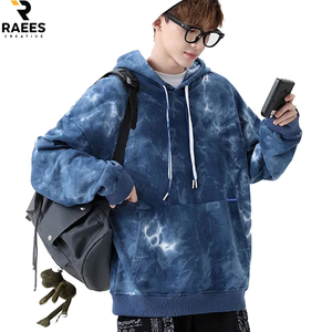 Pull-over Homme Streetwear Oversize de Haute Qualité, Grammage Lourd, Effet Délavé, Usé, Vieilli, Personnalisé, Style Vintage, Lavage Acide - Product Image 2