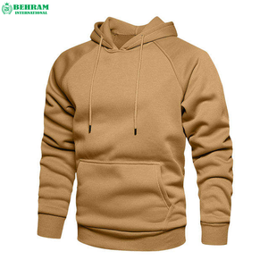 เสื้อฮู้ดดี้ผู้ชายผ้าฝ้ายออร์แกนิคคุณภาพดี สีพื้น ย้อมสีธรรมชาติ เป็นมิตรกับสิ่งแวดล้อม แห้งเร็ว ปรับแต่งได้ เสื้อฮู้ดดี้และเสื้อสเวตเชิร์ต - Product Image 5