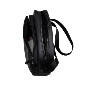 OEM Logo Soft PU Leather Single Shoulder Casual <b>Messenger</b> <b>Bag</b> for <b>Men</b> Fashionable Outgoing Waterproof <b>Bag</b> with Letter Decoration - Product Image 2