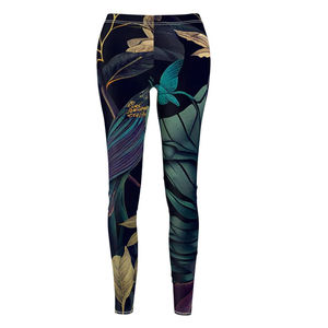 New Design High Waist Breathable Eco-Friendly Knitted Fabric 100% Polyester Most Selling Women Streetwear Activewear Leggings - Product Image 2
