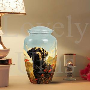 Urna funeraria para perros Labrador negros, urna conmemorativa para cenizas de mascotas, urna decorativa para recuerdo y homenaje. - Product Image 4