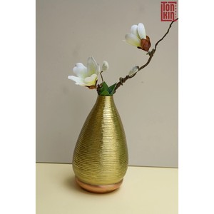Jarrón de Mesa Moderno de Latón de Calidad Garantizada, Hecho a Mano, Decorativo, para Flores, Ideal para Regalo de Inauguración de Casa - Product Image 4