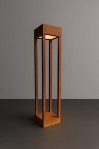 Lámpara de Jardín LED Clásica para Exteriores, Lámpara de Poste de Madera, Sin Plomo, Luz Blanca Cálida, Impermeable, Iluminación de Jardín y Patio - Product Image 4