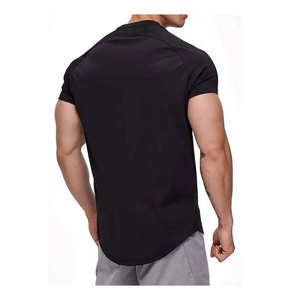 Custom Men's <b>Moisture</b> <b>Wicking</b> Athletic Gym T-<b>Shirt</b> Breathable Performance Workout Apparel Quick Dry Sports Fitness Top - Product Image 2