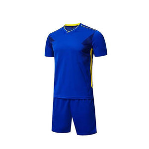 Nueva Llegada, Uniformes de Fútbol Personalizados con Impresión Digital, Ropa Deportiva para Equipos, Uniformes de Fútbol con Color Personalizado, Cuello en V, Manga Corta, Unisex, Poliéster - Product Image 3