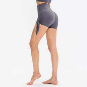 Leggings de compresión de tejido doble de poliéster y spandex, con cintura en forma de V, longitud completa y transpirables. - Product Image 5