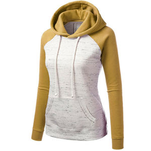 Sweat à capuche décontracté pour femme à manches longues avec logo brodé sur le devant 100 % coton – Écologique et élégant - Product Image 3