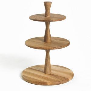 Wholesale Wooden Cake Stand Factory <b>Direct</b> Wooden Cake Stand Fruit Stand Cake Stand <b>Bakery</b> Display Serving Bulk Party Use - Product Image 2