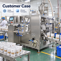 Machine d'emballage automatique de sachets stand-up avec système de remplissage précis pour poudres et granulés