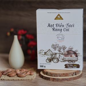 Noix de cajou Dong Phu du Vietnam, prêtes à l'emploi, 500g, grillées, non décortiquées, W240, emballées dans un coffret cadeau en papier premium - Product Image 5