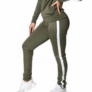 Nouveau survêtement pour femme, coupe classique, style streetwear et sportswear, uni avec bandes de doublure, personnalisable avec logo, le plus tendance au monde 2026 - Product Image 2