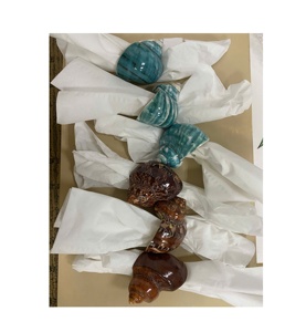 Seashell Khăn ăn Vòng/Turbo Seashell cắt cho Seashell thiết lập bảng Phụ kiện tiệc cưới Lễ Hội trang trí nhà Quà Tặng - Product Image 1