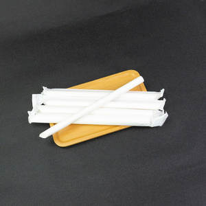 Qualitec Eco-Friendly Disposable Classic <b>Paper</b> Straws-Individually <b>Wrapped</b> - Product Image 2