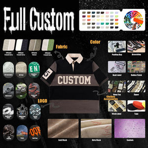 Oversized Short Sleeve T-Shirt <b>Men</b> Street Style Contrast Trim Applique Number 15 Back Logo Woven Cotton - Product Image 5