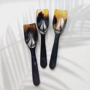 H a CRAFT Eco-Friendly Classic Horn Serving <b>Spoon</b> Soup <b>Spoon</b> Dessert <b>Spoon</b> Tea <b>Spoon</b> <b>Coffee</b> <b>Spoon</b> - Product Image 1