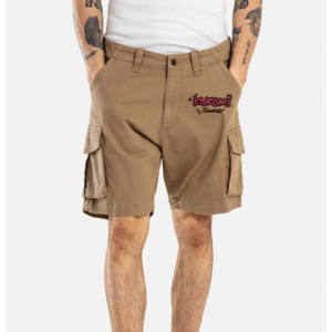 Shorts cargo personnalisés, style streetwear, décontracté, gym, hip hop, pour hommes, avec impression de lettres, shorts cargo avec grandes poches avant pour garçons - Product Image 1