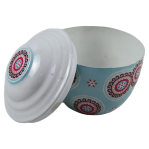 Recipiente Redondo de Almacenamiento de Alta Calidad con Tema Dorado, Recipiente Moderno para Cocina con Tapa para Azúcar, Alimentos y Especias - Product Image 4