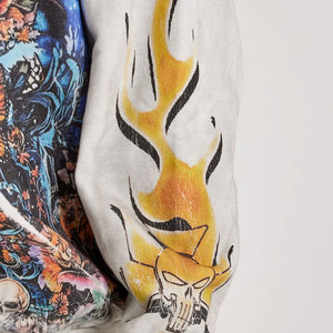 Fournisseur OEM de sweats à capuche personnalisés avec strass, sweat à capuche en coton avec décoration en strass, idéal pour la vente au détail et la vente en gros - Product Image 3