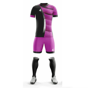 Tenue de football unisexe pour adultes ODM, maillot d'entraînement entièrement sublimé, kits d'uniformes de basketball et de football, vêtements de sport couleur unie - Product Image 6