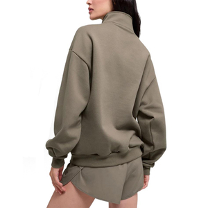 Sweat-shirts à capuche élégants et confortables, avec taille élastiquée, couleur unie, faciles à porter, pour un usage décontracté - Product Image 2