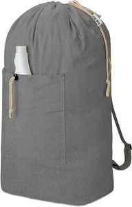 Bolsa de Lavandería Tipo Mochila, Material Oxford, Correas Acolchadas Suaves, Cierre con Cordón, Negra, Tamaño XX-Large, Resistente, Lavable, Cesto para Ropa Sucia, Grande - Product Image 2