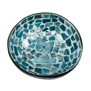 Bols en noix de coco à prix abordable, vente en gros, écologiques, en nacre, artisanat de voyage de Maurice, taille personnalisée acceptée - Product Image 1