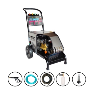 Producto de fábrica Lavadora electrónica portátil de alta potencia Presión 2200W 220 V Lavadora de tienda de coches - Product Image 5