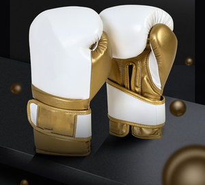 Gants d'entraînement de boxe professionnels Veekend Bazar, design personnalisé, en cuir lacé, anti-humidité, unisexe, 10 pouces - Product Image 6