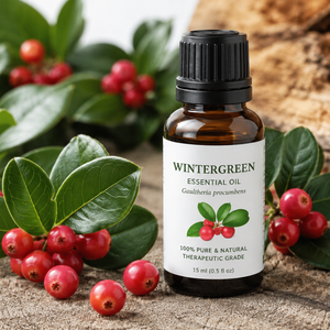 Huile Essentielle de Gaulthérie de Haute Pureté en Gros, Qualité Thérapeutique pour le Soulagement des Douleurs Articulaires, la Massage-Thérapie et l'Aromathérapie - Product Image 1