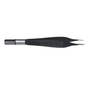 Pinzas Bipolares Antiadherentes Europeas Adson de Acero Inoxidable de Primera Calidad |   Instrumento Quirúrgico de Precisión para Resultados de Cirugía Confiables - Product Image 3