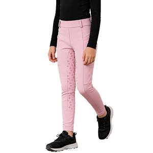Pantalones de equitación de cintura alta para mujer, pantalones ecuestres elásticos, logotipo personalizado, fabricante mayorista OEM - Product Image 3
