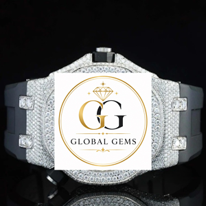 Customized Iced Moissanite ETA <b>Automatic</b> Mechanical Business Watch VVS Diamonds Stainless Steel White Gold Hip Hop Movement Gift - Product Image 3