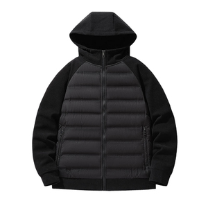 Chaqueta Acolchada ARTIZ INTERNATIONAL para Hombre, Estilo Urbano, Invierno, Aislante, Resistente al Viento, Ecológica, con Logotipo Frontal, Exterior de Nailon/Algodón - Product Image 6