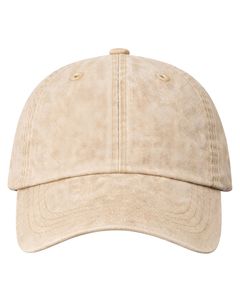 Casquette de baseball en coton beige délavé, unie, ajustable, unisexe, décontractée, respirante, confortable, qualité supérieure - Product Image 1