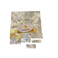 Plaques de nacre véritable colorées A+ pour incrustation, scrapbooking, bijoux, superposition, bricolage, luthier