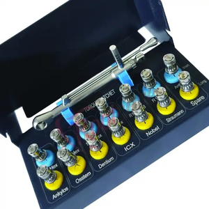 High Quality Bone Bridge Instruments 14-Piece Dental Prosthetic Kit Dental Implants Screw Driver Tool Manual <b>Torque</b> Instruments - Product Image 3