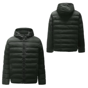 Custom 100% Nylon Stand Collar Patchwork <b>Winter</b> Warm <b>Quilted</b> Puffer Jacket Unisex OEM ODM Outdoor Streetwear - Product Image 4