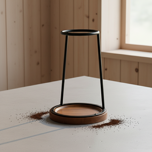 Support pour filtre à café en métal de qualité supérieure 3009451 avec revêtement noir - Product Image 2