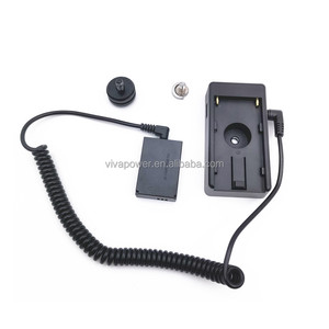 ที่ใส่แบตเตอรี่ NP F V-Mount DR-E12 PLUS Coupler DC LP-E12แบตเตอรี่ดัมมี่สำหรับ Canon <span class=keywords><strong>EOS</strong></span> M M2 <span class=keywords><strong>M10</strong></span> M50 M200 M100 - Product Image 2