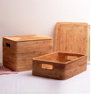 Factory Directs Large Capacity Rattan <b>Baskets</b> For Pantry Kitchens <b>Bathroom</b> And Hangings Storages Handcrafted Rattan <b>Baskets</b> 2026 - Product Image 4