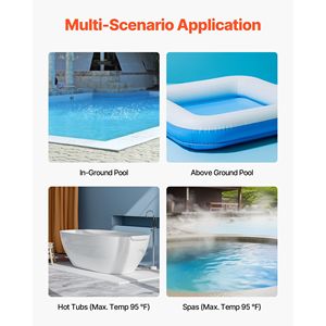 Pulitore Portatile Senza Fili per Spa con Aspirazione da 26 GPM, Ricaricabile, per Pulizia Profonda di Vasche Idromassaggio - Product Image 6