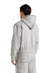 Conjunto Deportivo Personalizado para Hombre con Sudadera con Cremallera y Pantalones Jogger de Felpa, Ropa Deportiva al por Mayor, Estilo Urbano Y2K, Marca Privada, Proveedor Estadounidense - Product Image 4